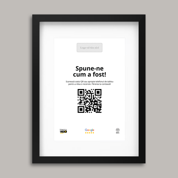 Suport ReviewLink NFC negru